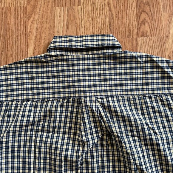 Chaps Men Casual Shirt Long Sleeve Collared Button Down Front Pocket Size M - Picture 3 of 8